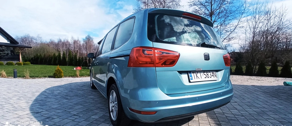 Seat Alhambra cena 29900 przebieg: 263682, rok produkcji 2011 z Daleszyce małe 596